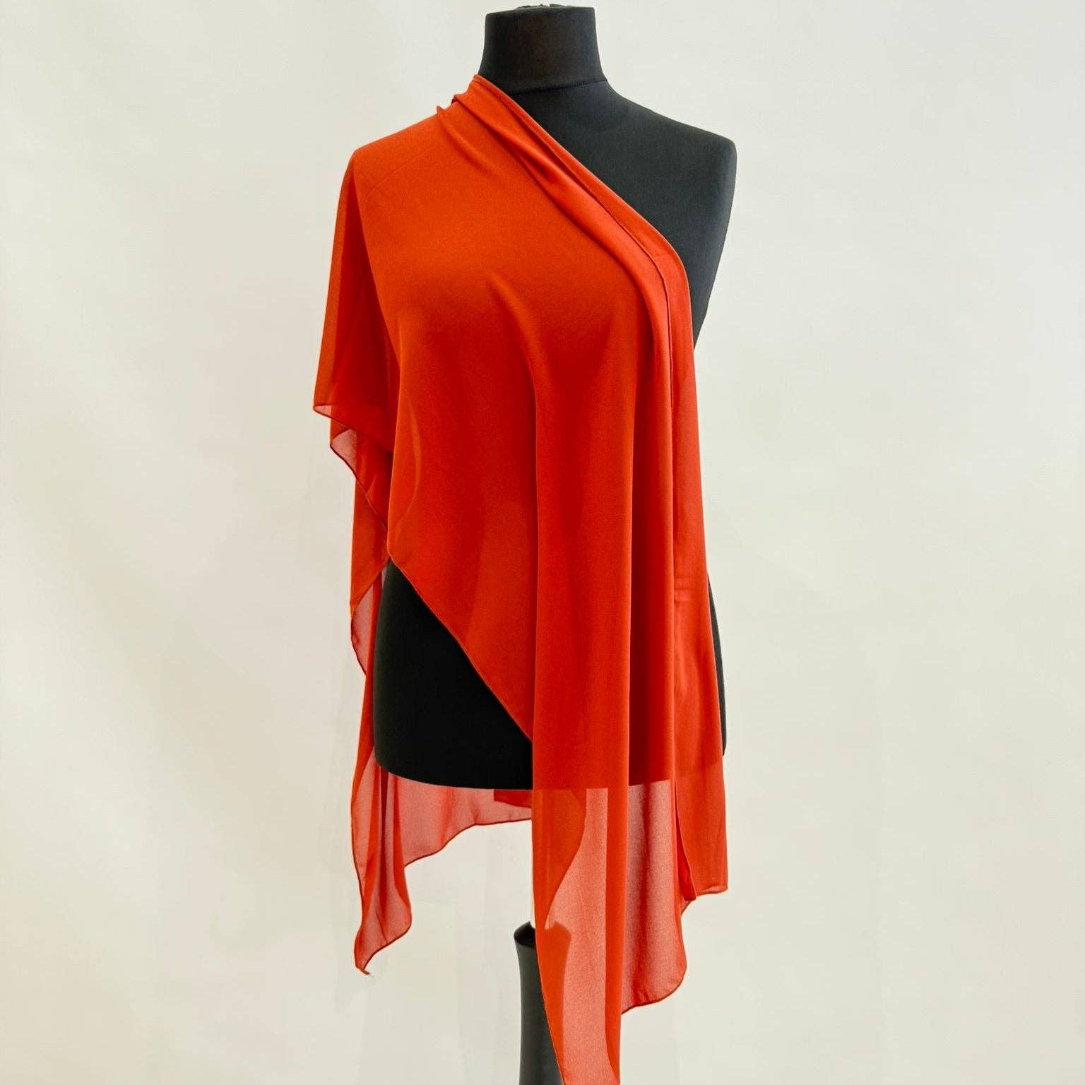 Invitadissimas - Wholesale Dress - Women's - Basic chiffon shawl 45x100cm11