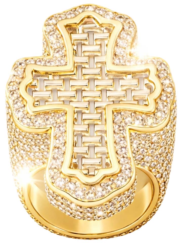 Baguettekorsring (Guld) för wholesale av 2THEWORLD