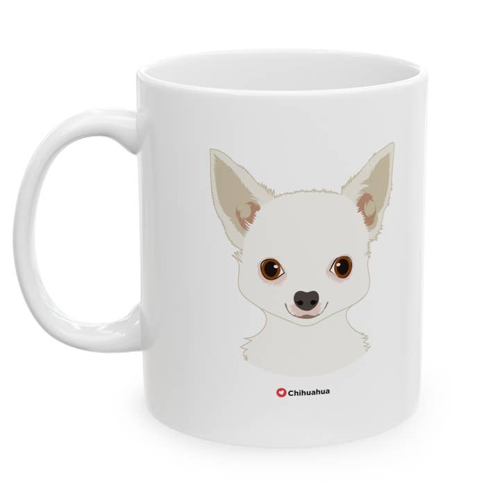 Chihuahua Love Dogs Mug 11oz for wholesale by Motiva Gifts
