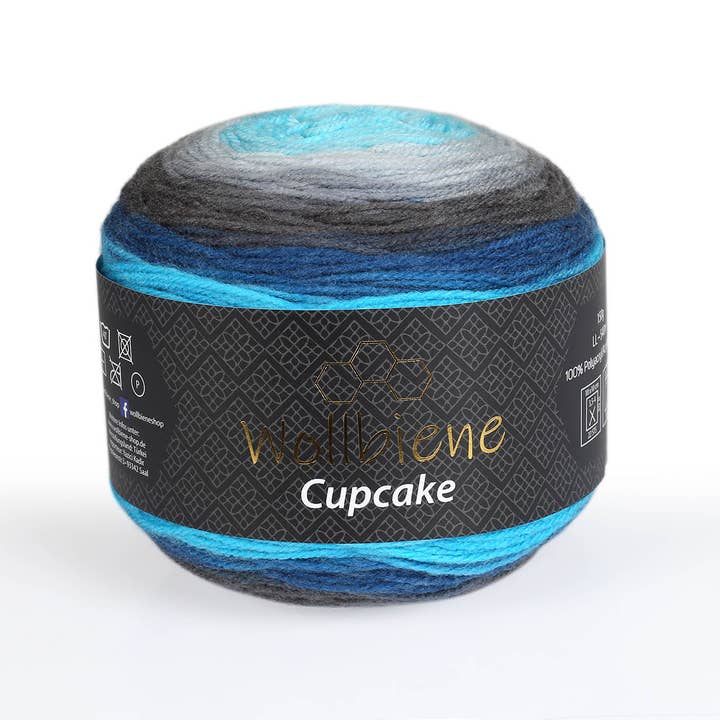 Wollbiene - Wholesale Yarn - woolen bee cupcake gradient wool knitting wool 150g2