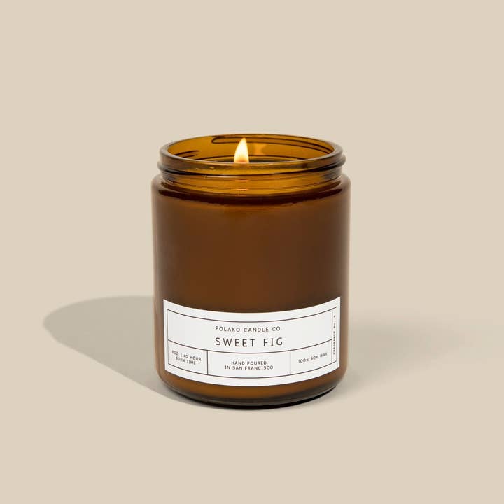 Sweet Fig for wholesale by Polako Candle Co.