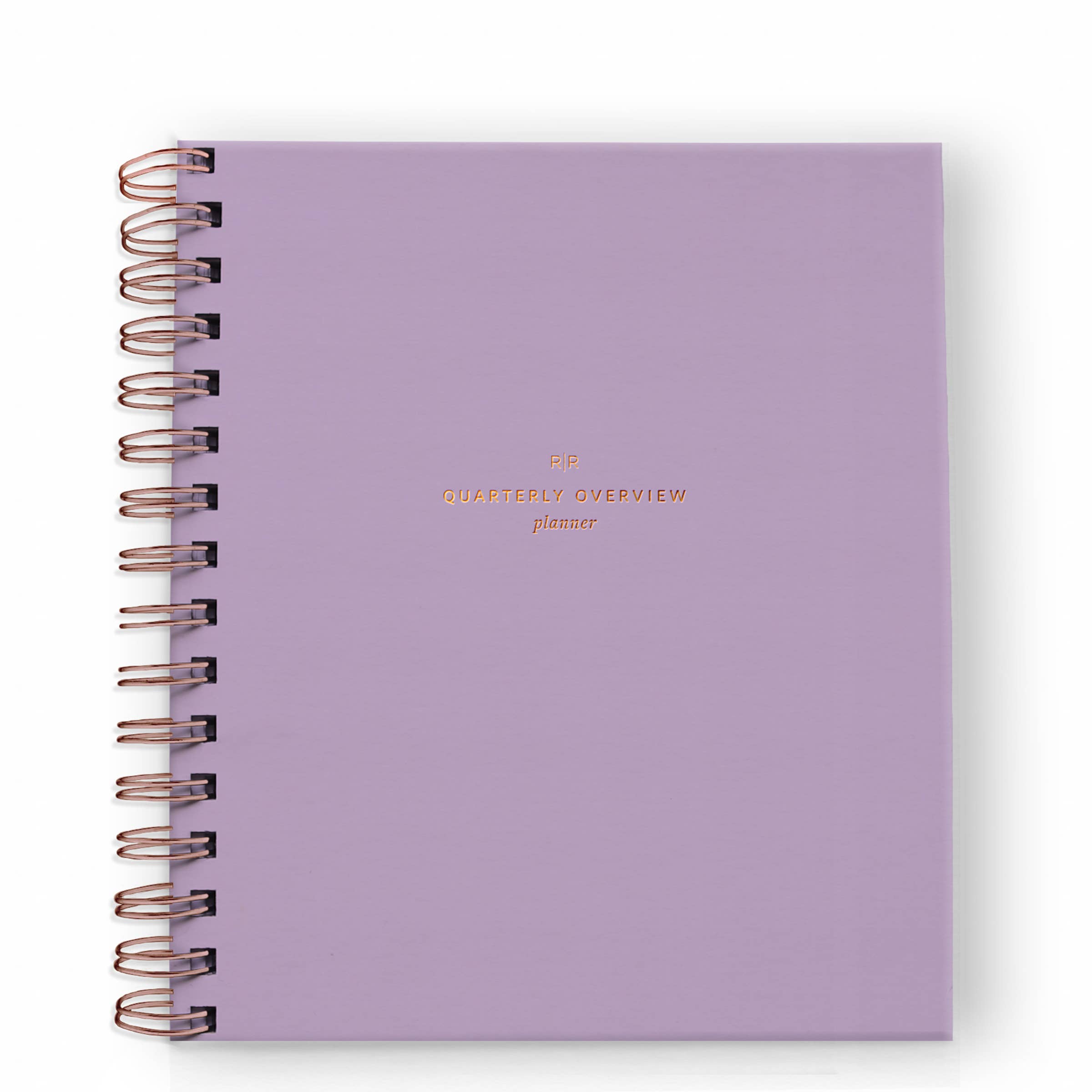 Ramona & Ruth - Wholesale Planner - Quarterly Overview Planner | Assorted Colors // Undated2