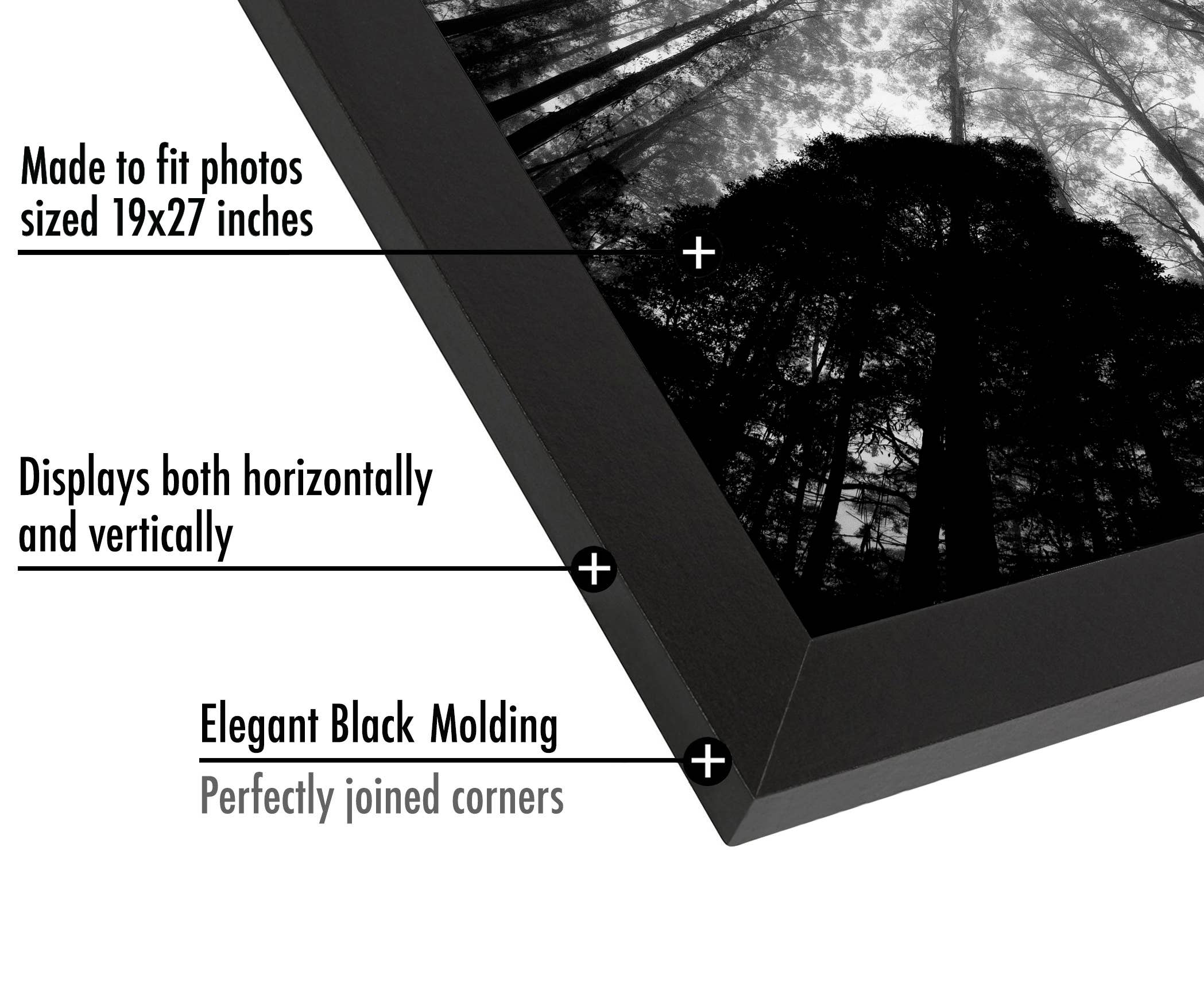 Americanflat - Wholesale Picture Frame - Americanflat Poster Frame with Wide Molding167