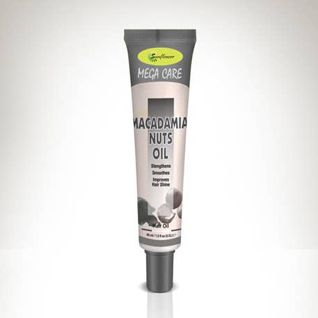 Difeel - Wholesale Hair Oil - Difeel Mega Care Hair Oil - Macadamia Oil 1.4 oz.0