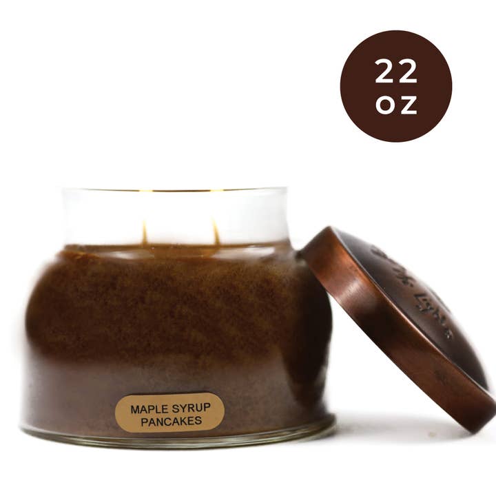 A Cheerful Giver - Wholesale Jar/Filled Candle - KOTL Mama Candle (22oz.) – Maple Syrup Pancakes