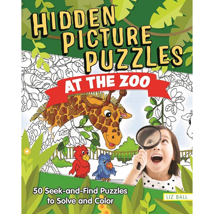 Fox Chapel Publishing - Wholesale Book - Kids - Hidden Picture Puzzles at the Zoo - Children's Activity Book