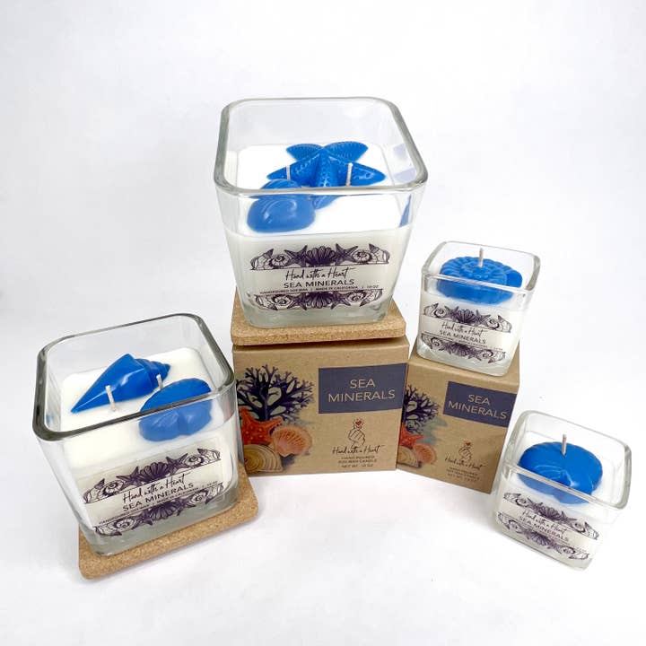 Hand with a Heart - Wholesale Jar/Filled Candle - Sea Minerals Soy Wax Candle6