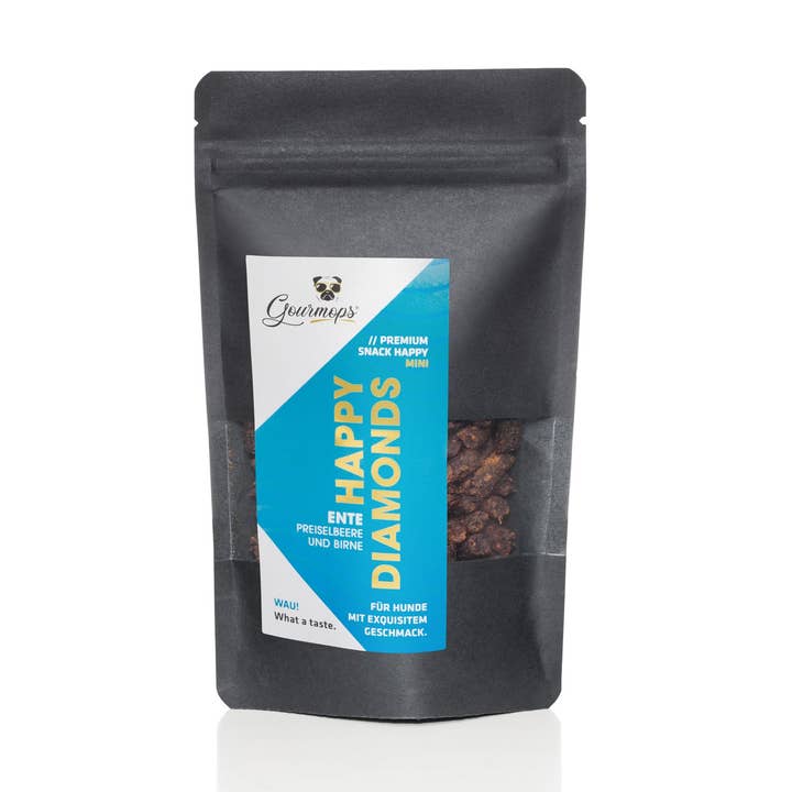 HAPPY DIAMONDS MINI // Duck with cranberry and pear for wholesale by Gourmops