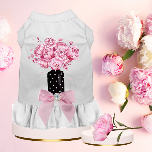 Bark Fifth Avenue - Wholesale Pet Dress - Dog - Parisian Peony Pup Dress1