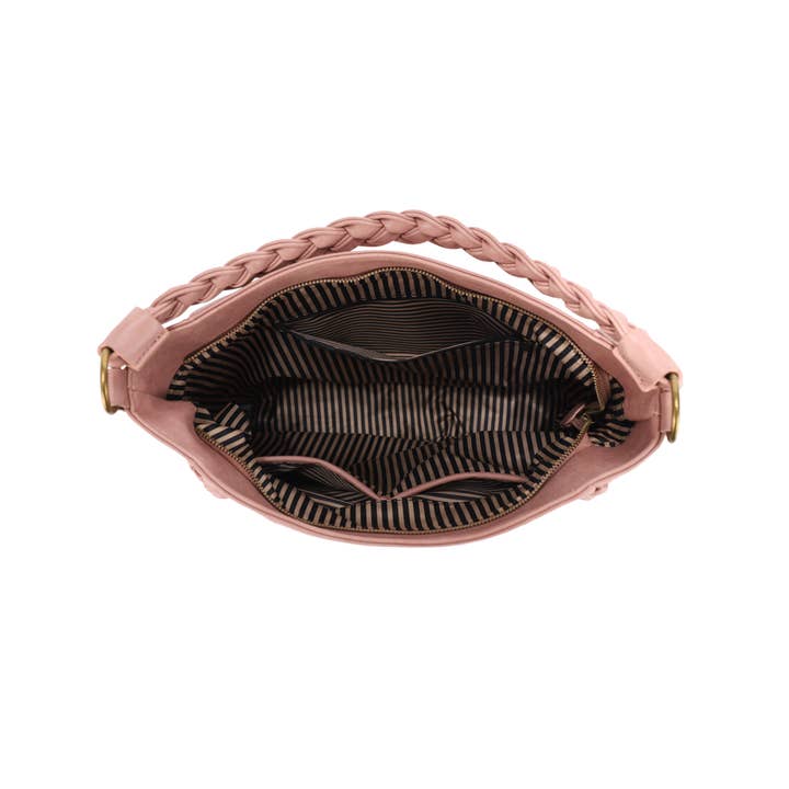 KAYLA+AVA – wholesale Axelremsväska – Dam – DEANA HOBO MED FLÄTAD HANDTAG OCH PISKSTYGN4