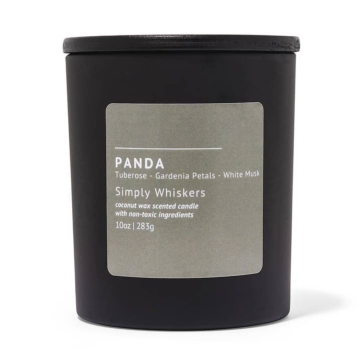 Pandastearinljus för wholesale av Simply Whiskers