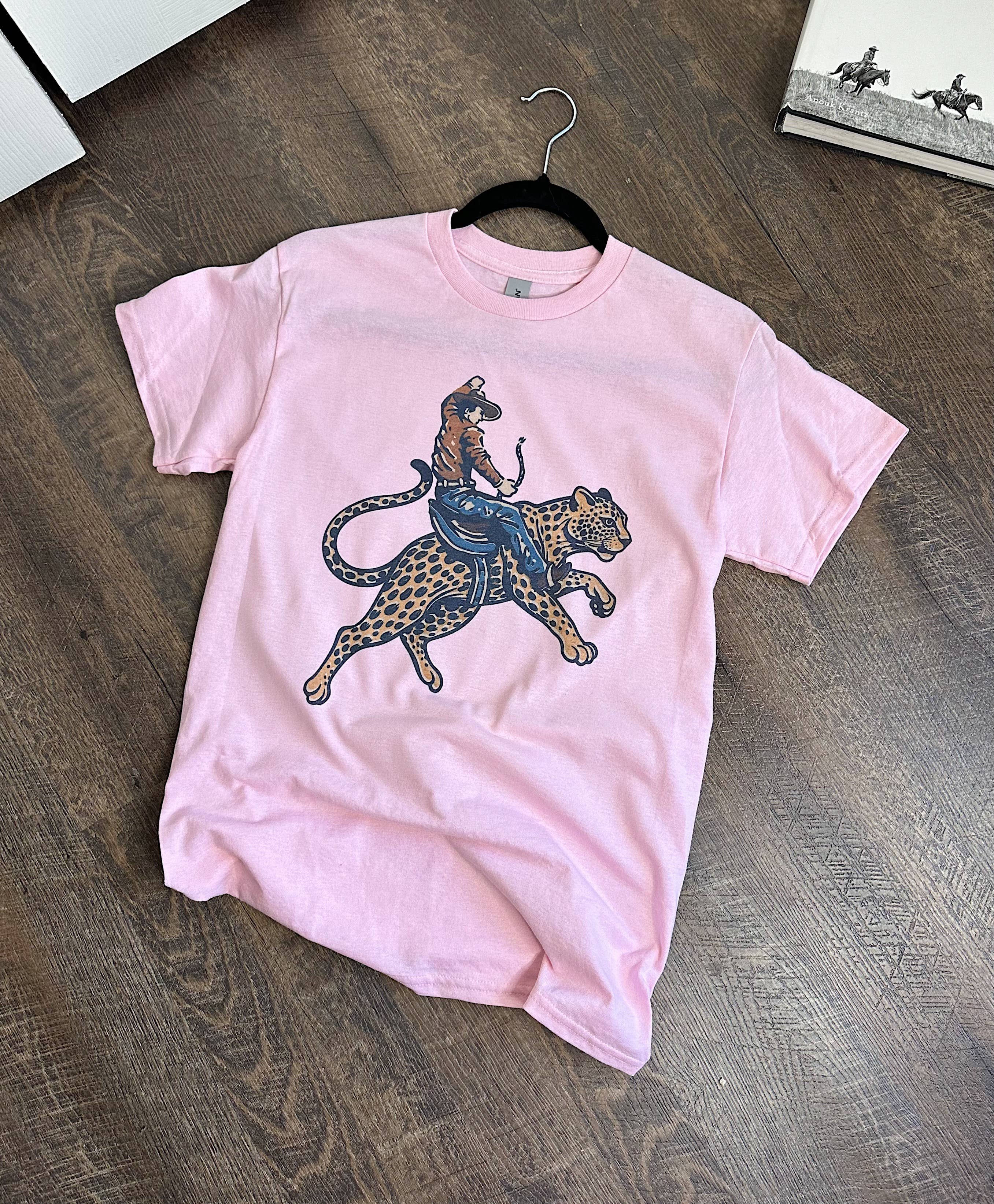 Gunpowder and Glam Boutique - Wholesale Graphic Sweatshirt - Women's - Cowboy Jaguar Tee or Crewneck2