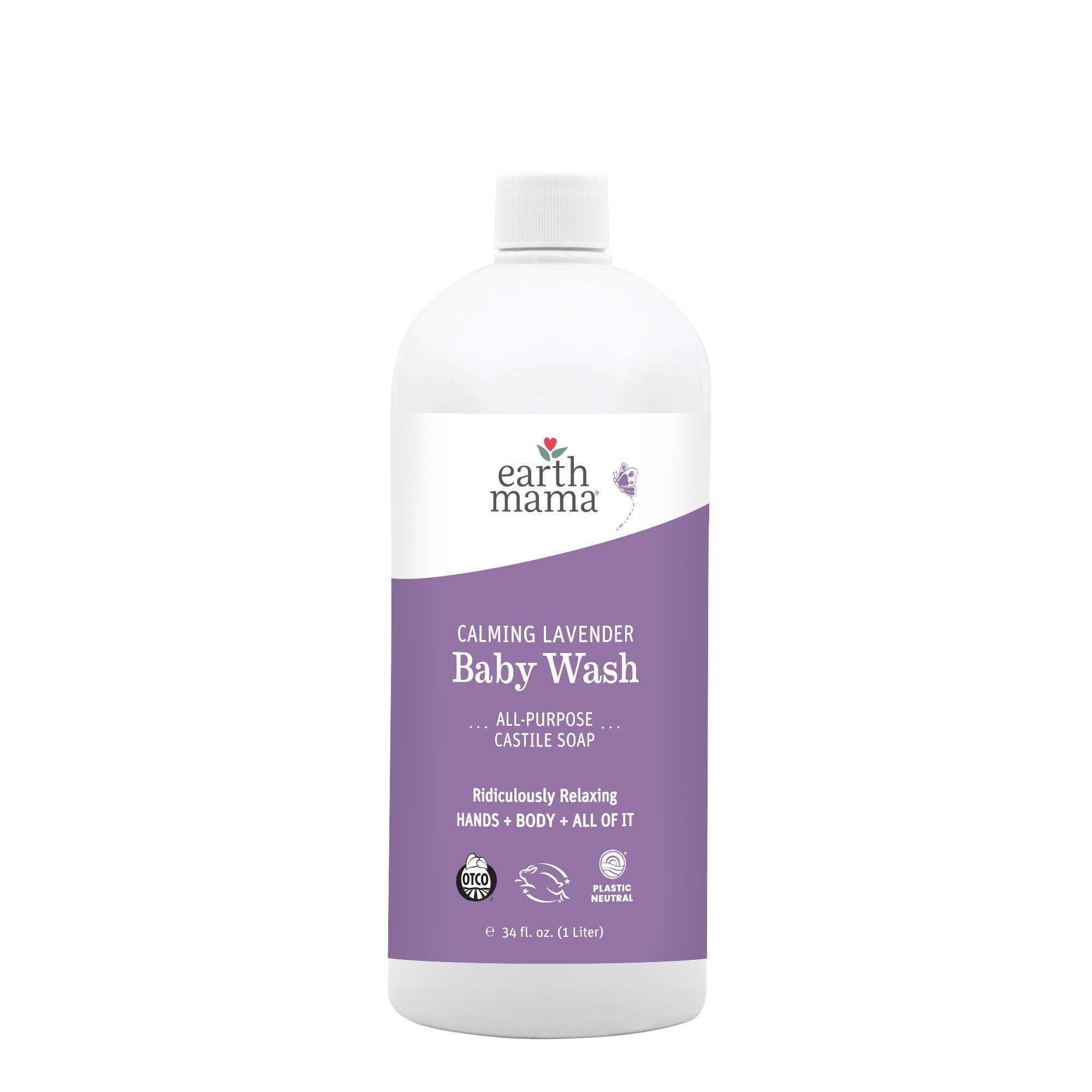 Earth Mama Organics - Wholesale Body Wash/Shower Gel - Kids & Baby - Calming Lavender Castile Baby Wash8