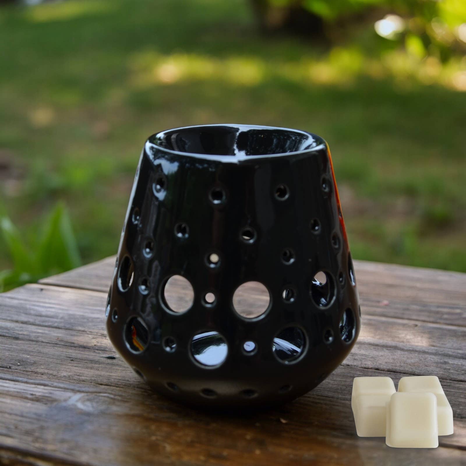 Zen'Arôme - Wholesale Oil warmer - Ceramic Oil and Scented Melts Burner - Black Loob4