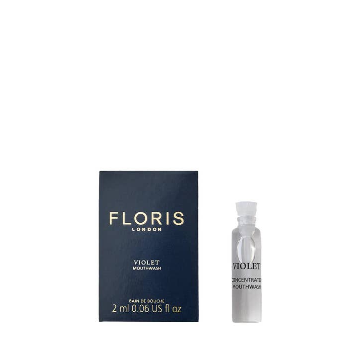 Violet Concentrated Mouthwash 2ml Sample for wholesale by Floris London