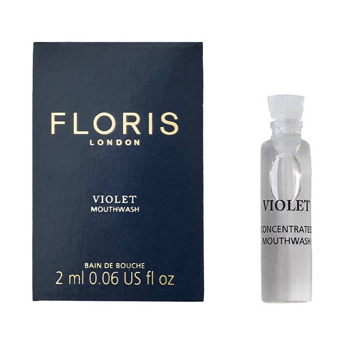 Violet Concentrated Mouthwash 2ml Sample for wholesale by Floris London