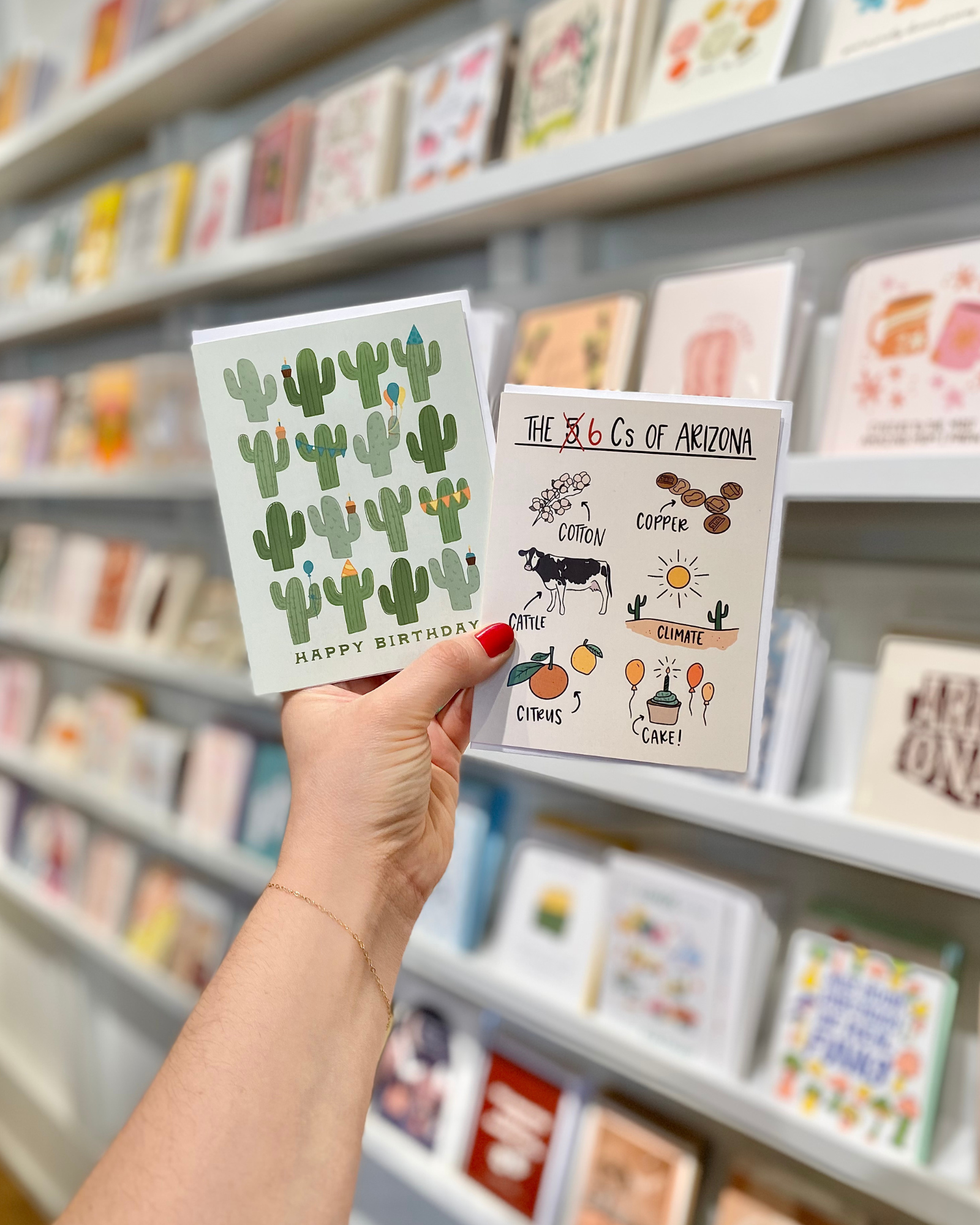 Creative Kind - Wholesale Birthday Card - Cactus Birthday Greeting Card – Desert Card2