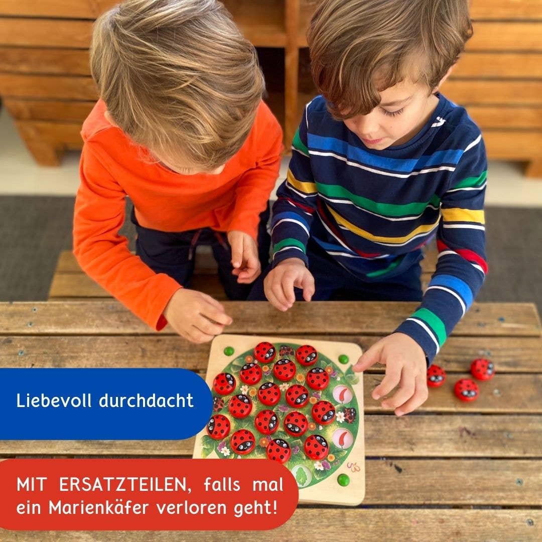 SCHMETTERLINE – Großhandel Holzspielzeug – Kinder – "Memolino" Holz-Memo-Spiel ab 3 Jahren3
