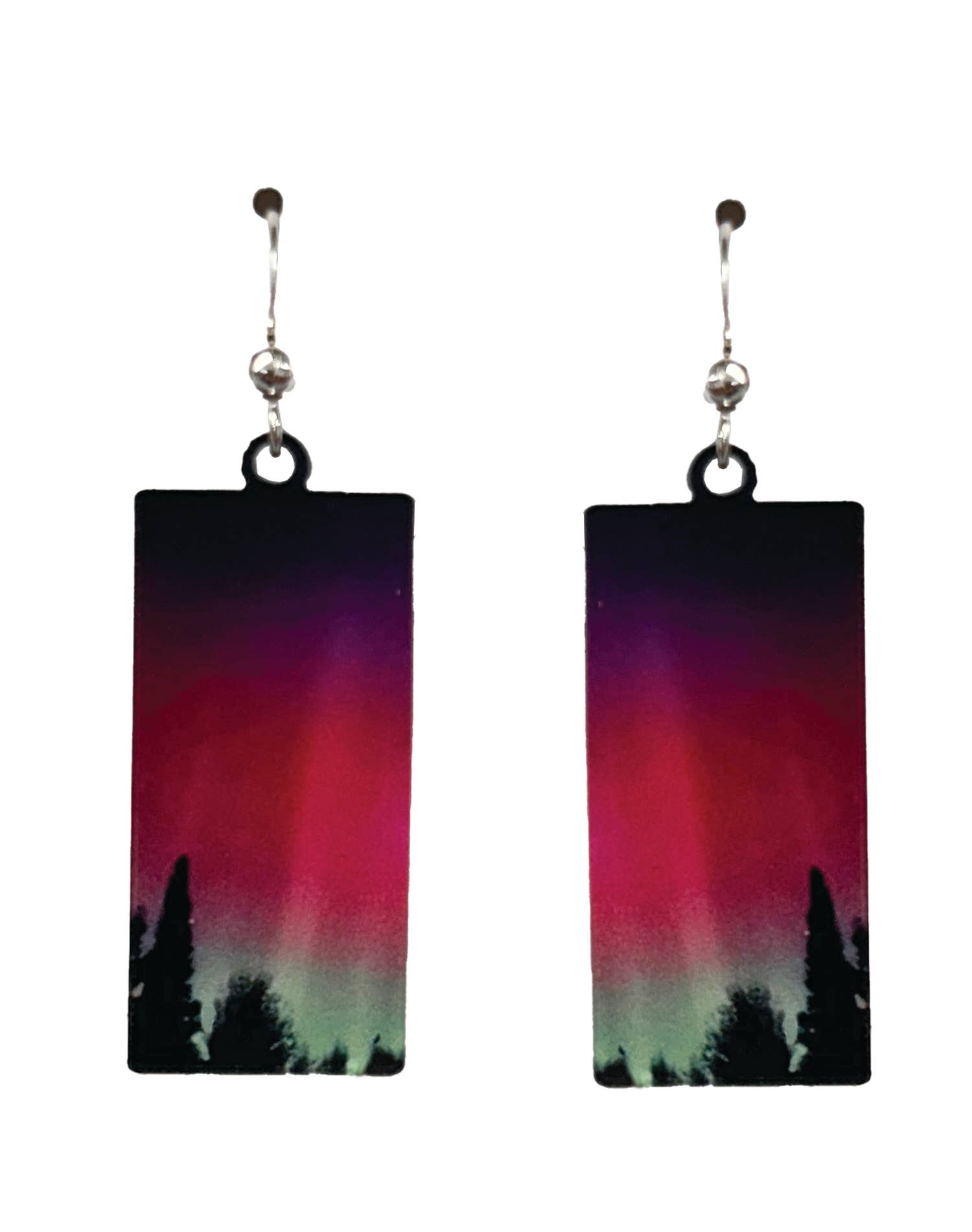 d'ears inc. - Wholesale Dangle Earrings - Spotlight Aurora Acrylic earrings, sterling silver hooks