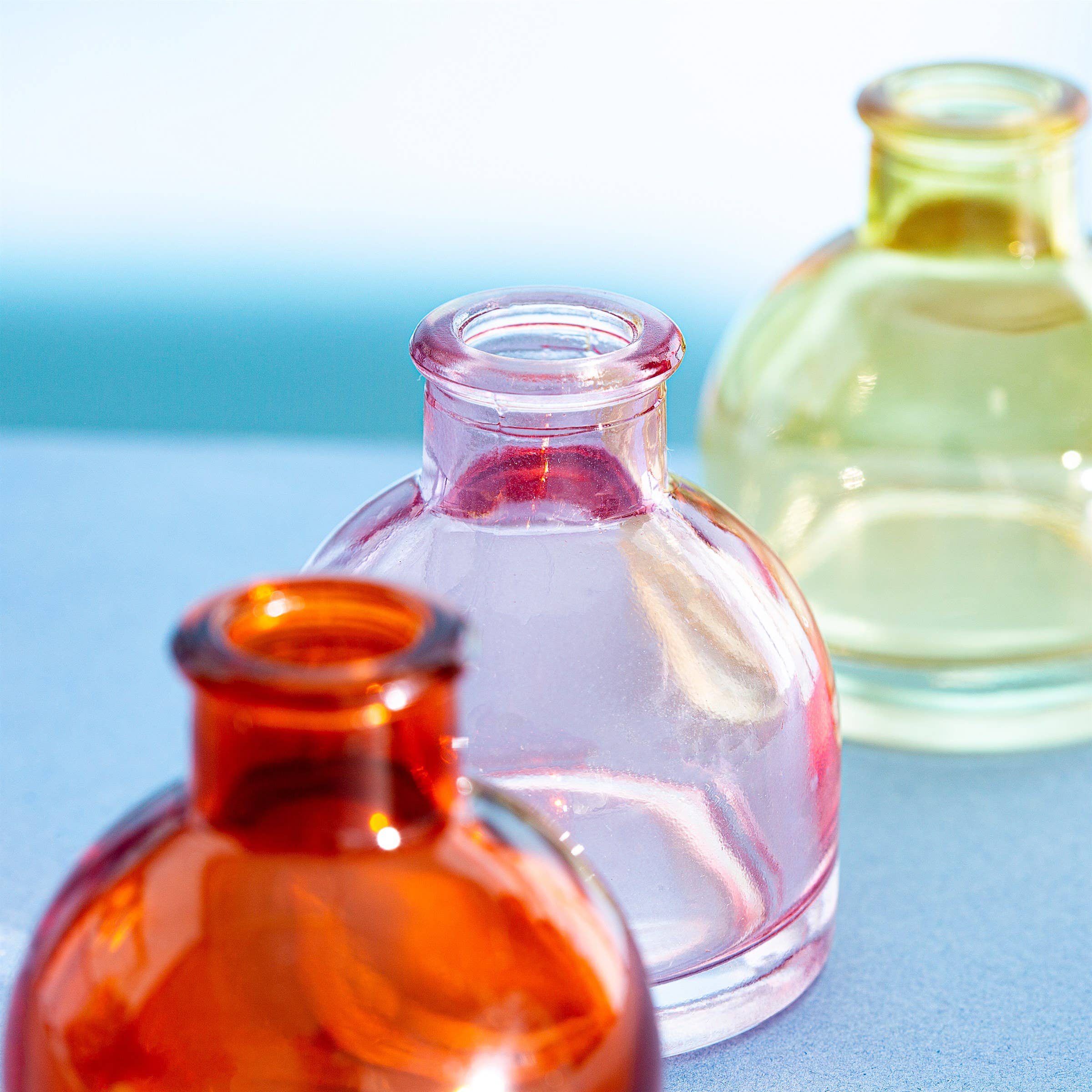 Sass and Belle – wholesale Vase – Warm Toned Mini Bud Vases - Set Of 32