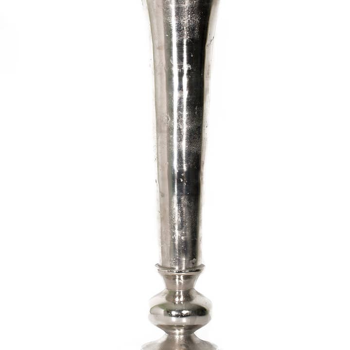 Nikkel aluminium vaas (53 „x13") voor wholesale door S.N.K. Home Decor