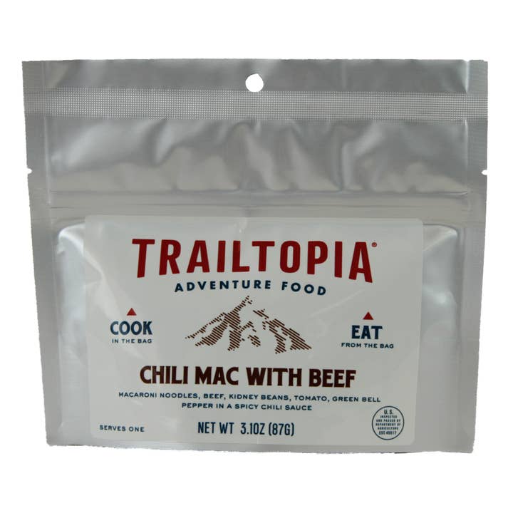 Chili Mac with Beef - Single Serve for wholesale by Trailtopia