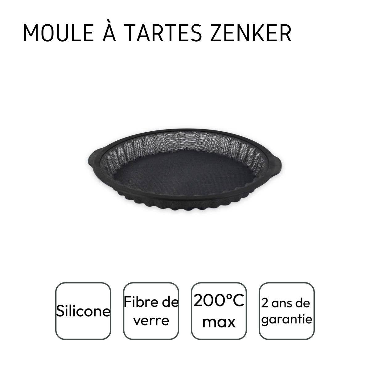 Zenker - Wholesale Baking Dish - Zenker Silicone Fibreglass Tart Mould4