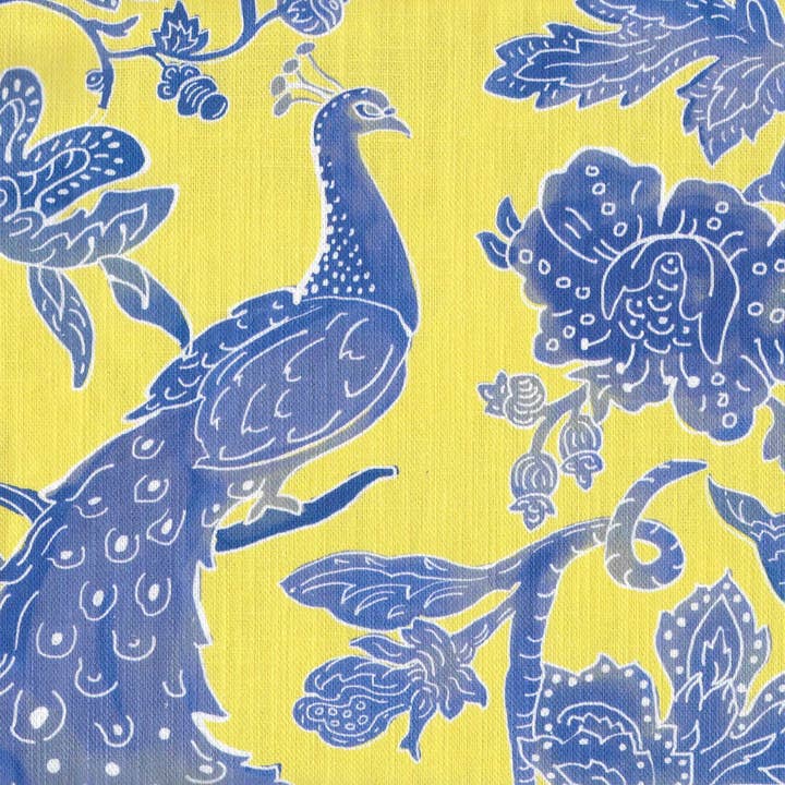 Peacock Batik Fabric for wholesale by Post House