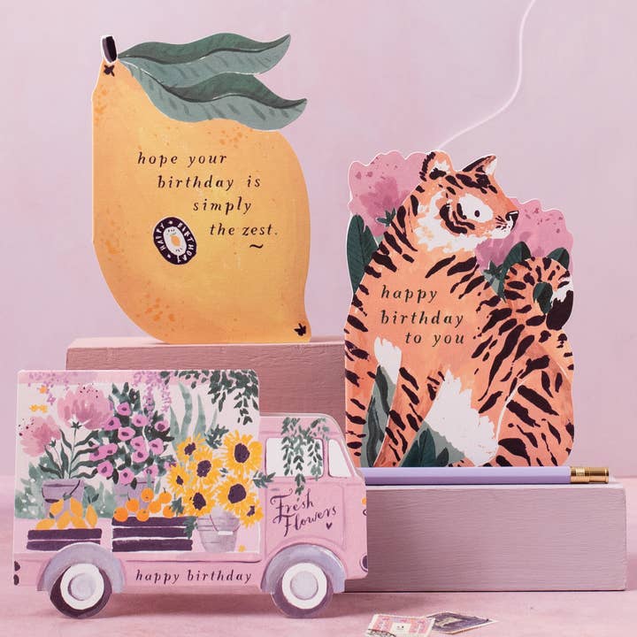 Sister Paper Co. – Großhandel Geburtstagskarten – Lemon Zest Geburtstagskarte | Lustige Geburtstagskarten | Wortspielkarten3