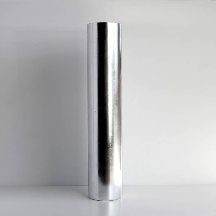 RED POMEGRANATE COLLECTION - Wholesale Vase - GILT 20" Glass Cylinder Centerpiece Vase5