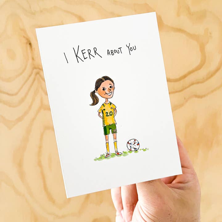 Well Drawn - Wholesale Love card - I Kerr About You4