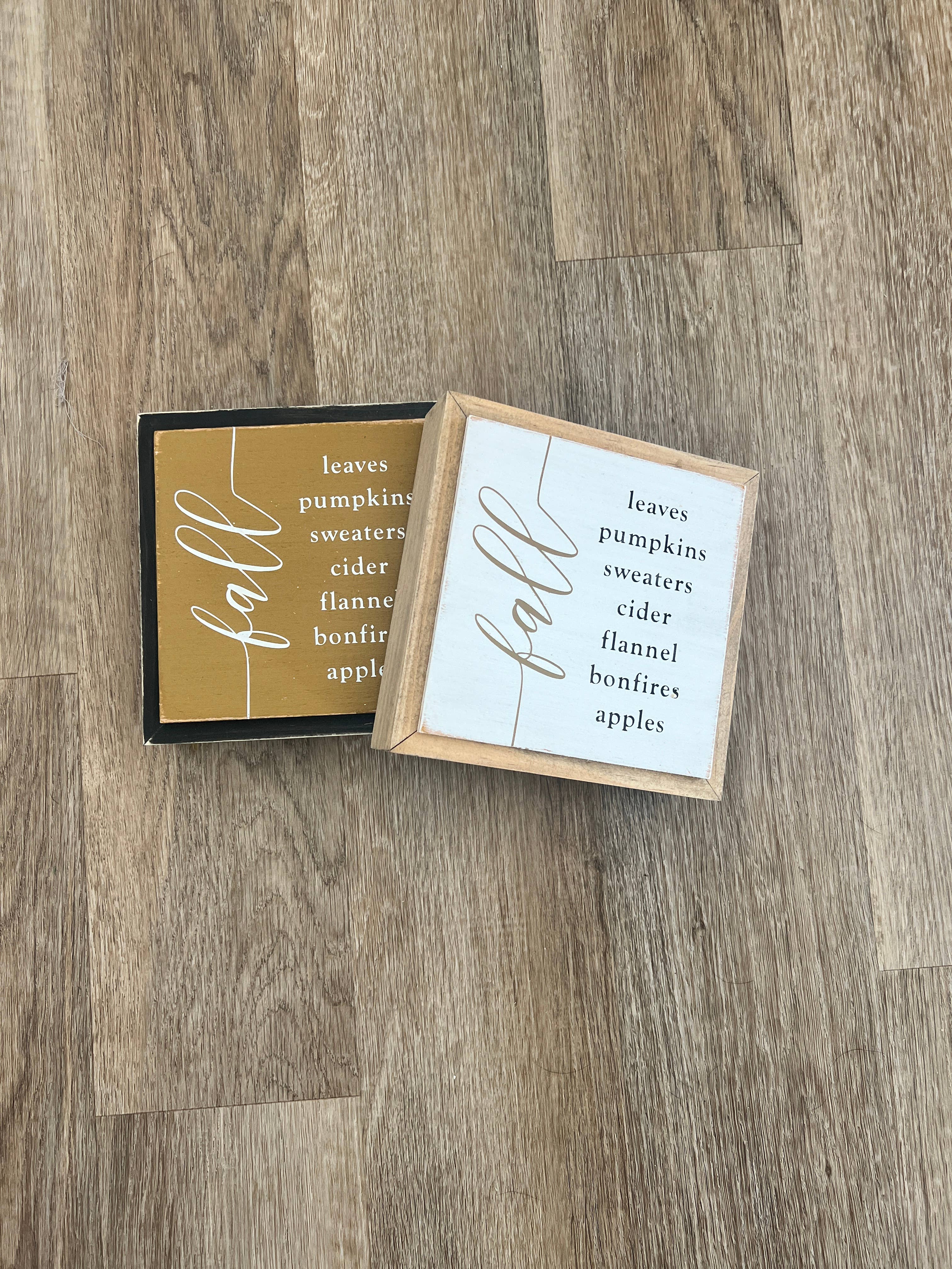 Uniquely You Creative - Wholesale Sign - Fall4