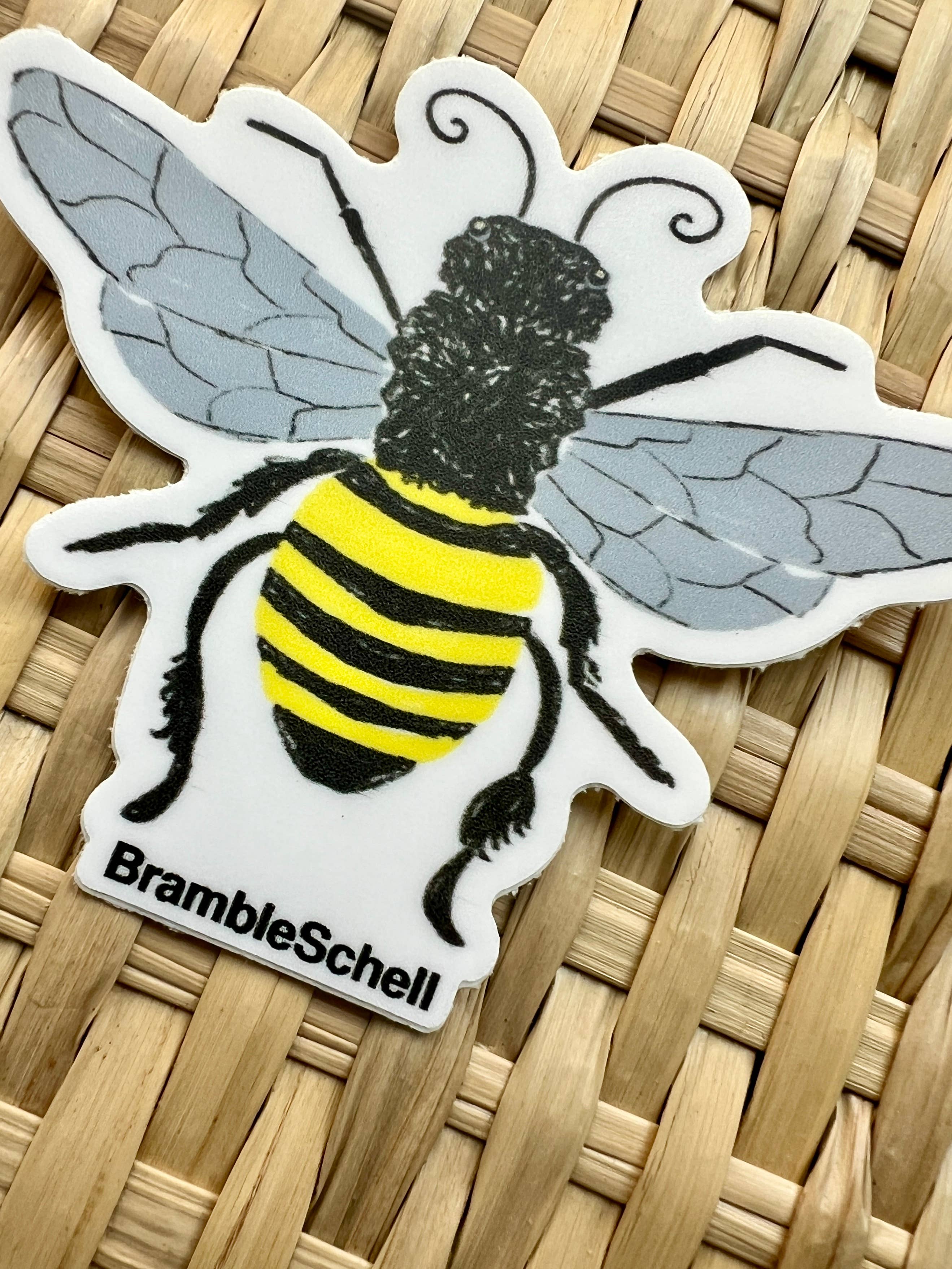 Bramble Schell Studio - Wholesale Sticker - Honeybee Vinyl Sticker3