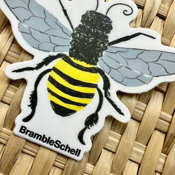 Bramble Schell Studio - Wholesale Sticker - Honeybee Vinyl Sticker3