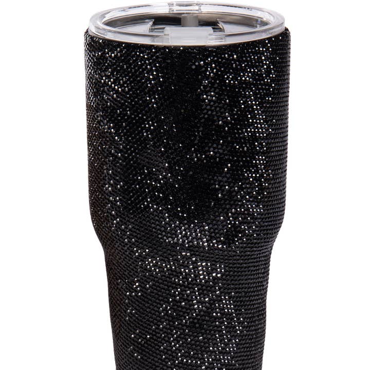 Ole - Wholesale Insulated Mug/Tumbler - Ceramic Rhinestone Stainless Steel Thermos Mug 30oz CR00130