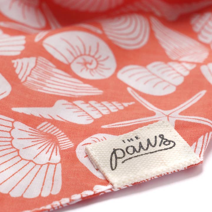 The Paws - Wholesale Pet Bandana - Dog - Flores Shell Dog Bandana