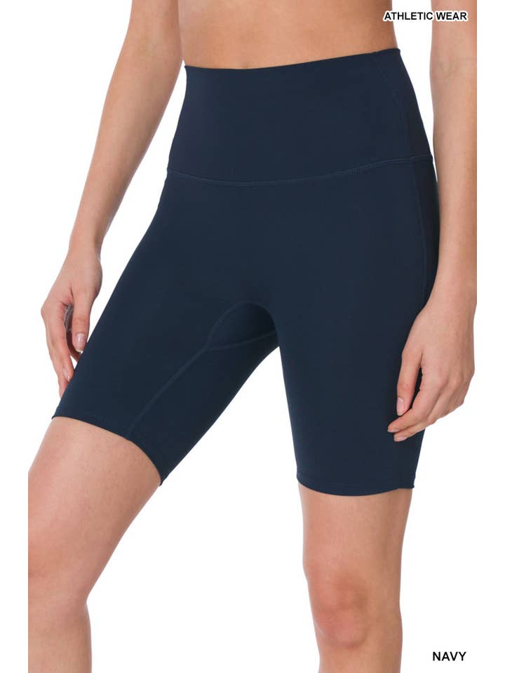 42POPS – wholesale Träningsshorts – Dam – Biker-shorts med bred linning19