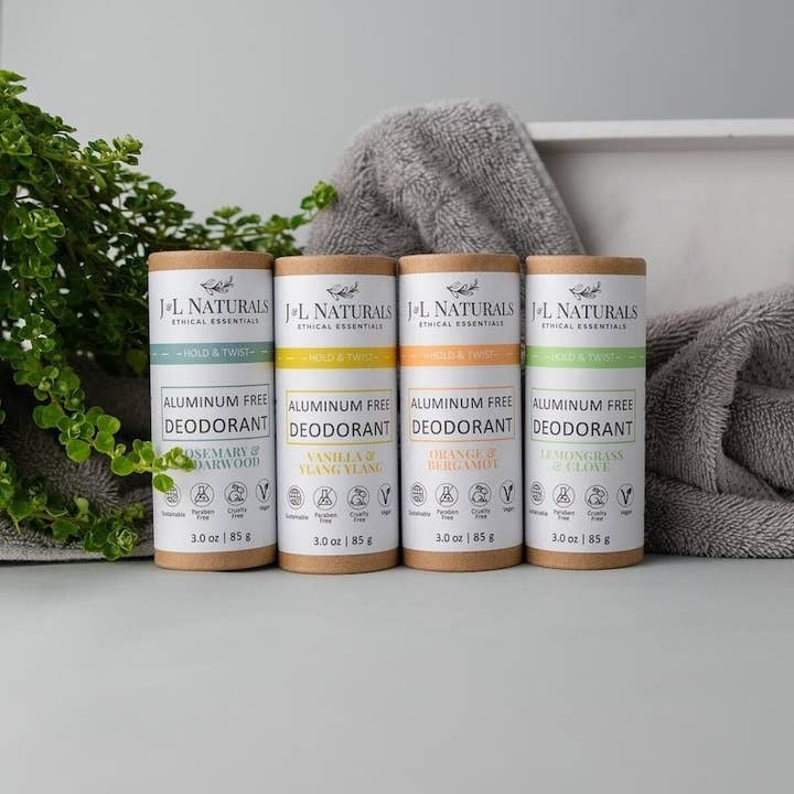 J&L Naturals - Wholesale Deodorant - Unisex - Extra-Strength Deodorant