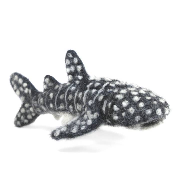 Squalo Balena - Scultura Artigianale in Alpaca Infeltrita a Mano per la vendita all'ingrosso da parte di Lanart Alpaca