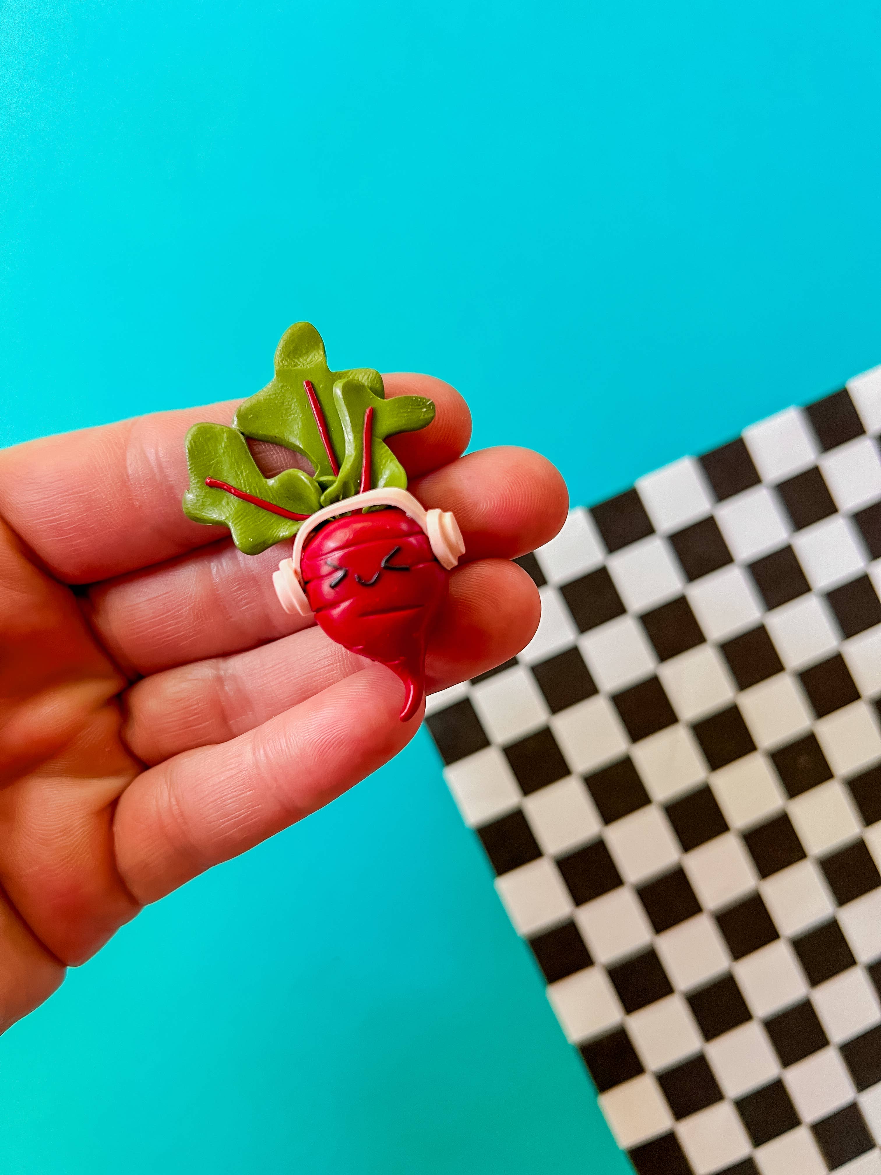 Larry’s Waffle Shop - Wholesale Magnet - Farmers Market Collection  | Vegetable Magnet Set10