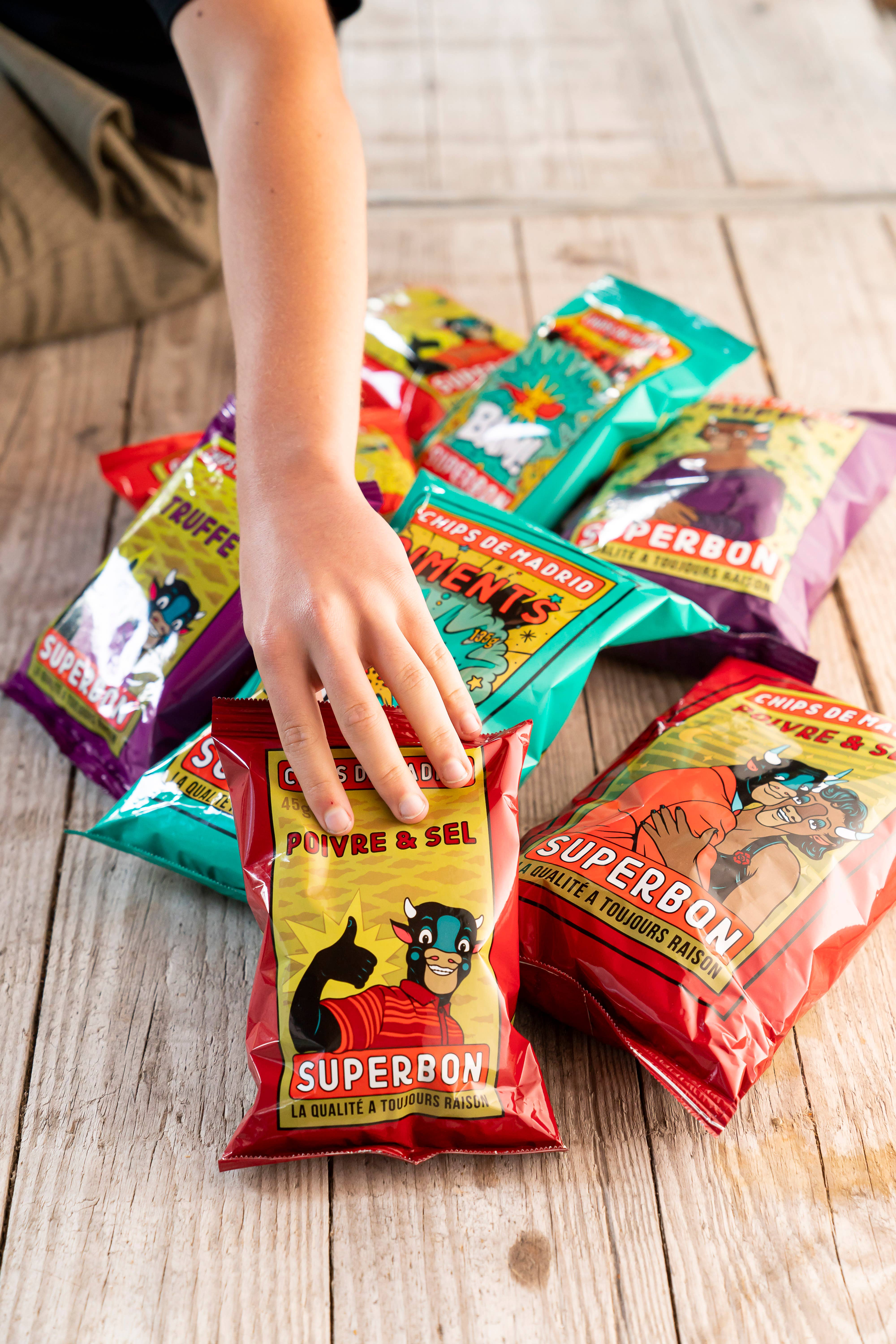 Superstories - Wholesale Chips - Chili Crisps 45g - Superbon3