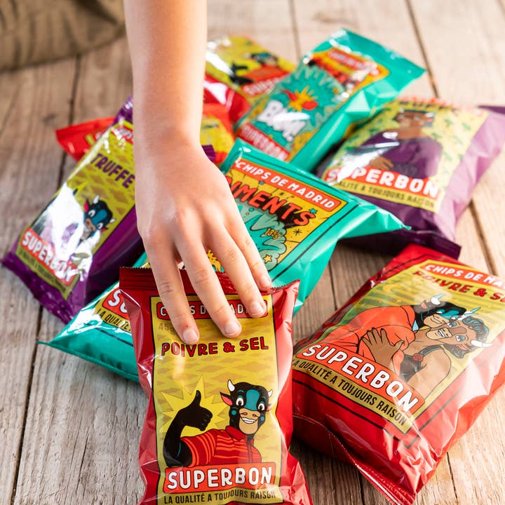 Superstories - Wholesale Chips - Chili Crisps 45g - Superbon3