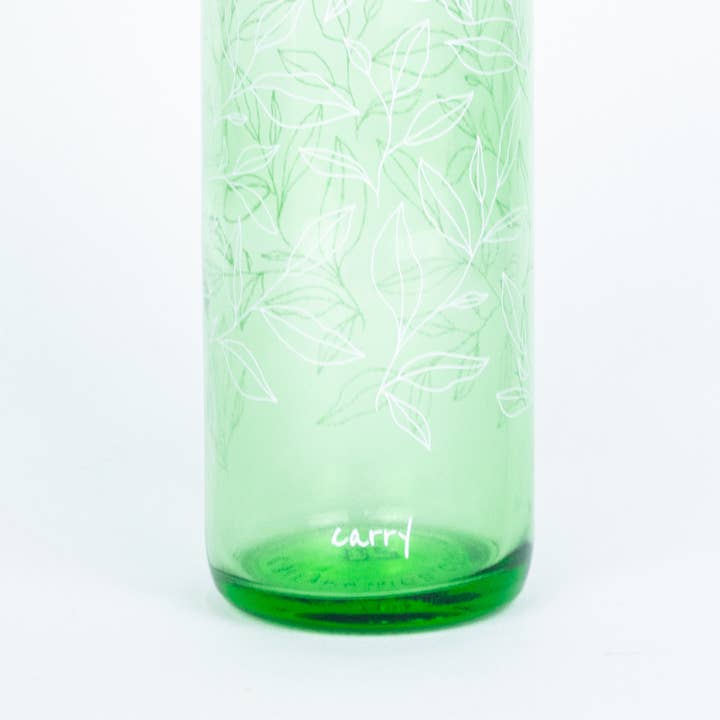 Carry Bottles - Wholesale Water Bottle - Glass water bottle - CARRY Bottle GREEN HARMONY 0.7l6