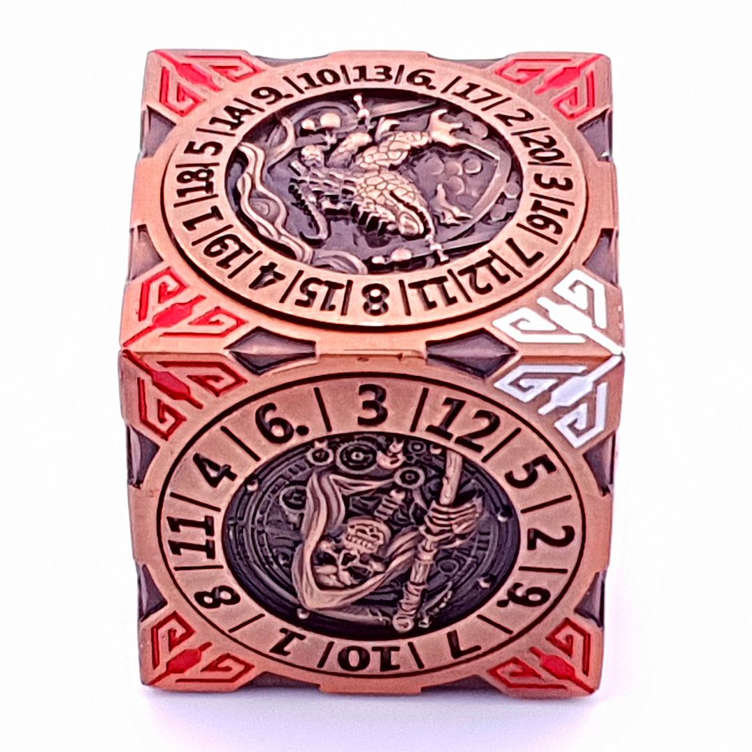 Tabletop Dominion Limited - Wholesale Dice - Talisman of Fate | Dice Spinner | Gold1