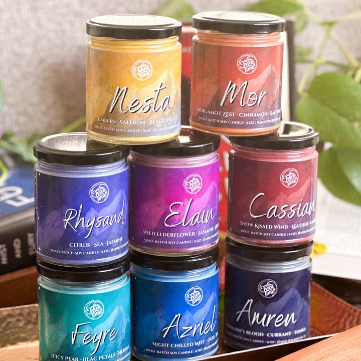 In the Wick of Time - Wholesale Jar/Filled Candle - Feyre Candle