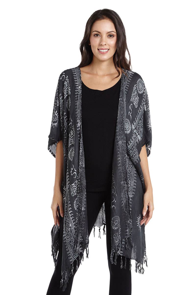 Kathmandu Imports - Wholesale Kimono - Women's - Deity Kimono (KT-1043)