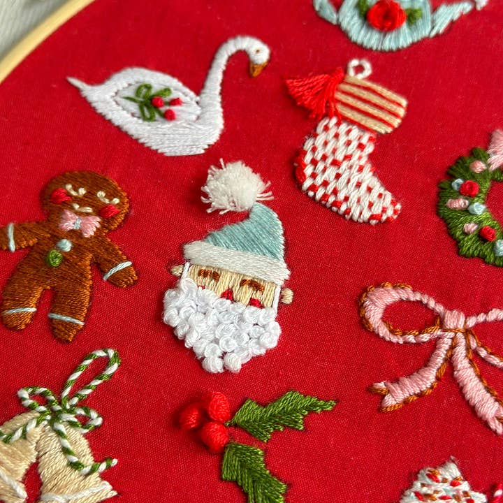 MakeBox & CO - Wholesale Embroidery/Cross Stitch Supplies - 24 Days of Advent Embroidery