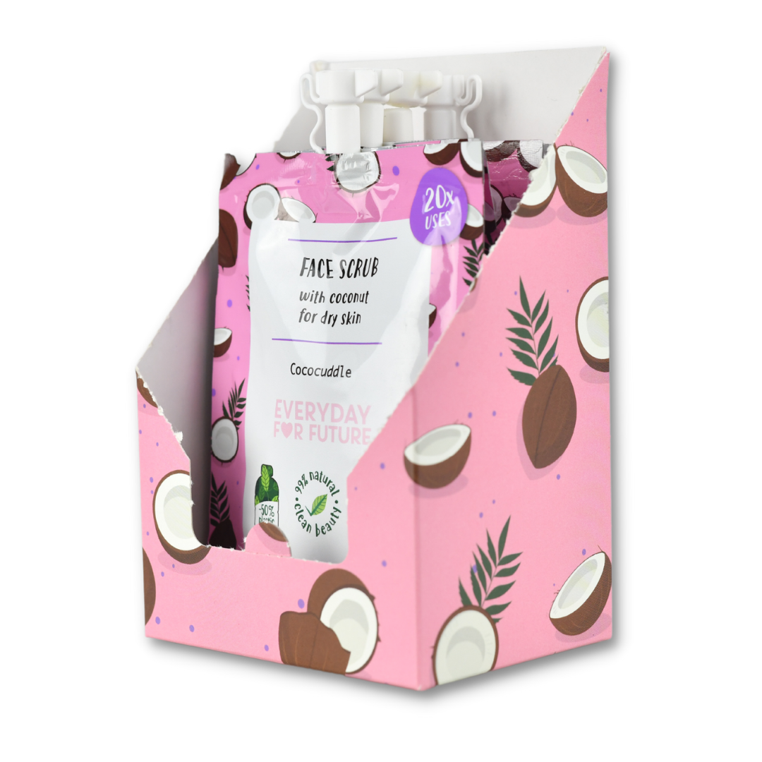 Everyday For Future - Wholesale Facial Exfoliant/Scrub - Moisturizing Face Scrub with Coconut Oil3