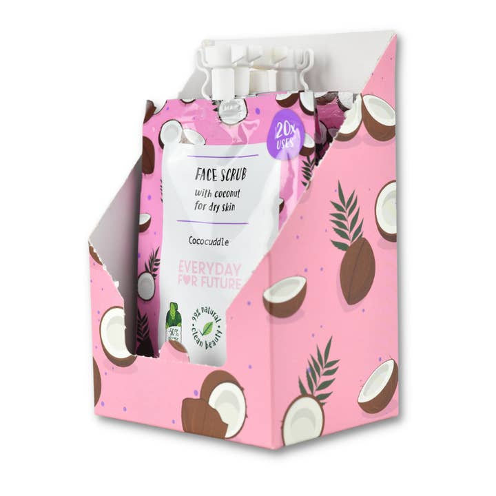 Everyday For Future - Wholesale Facial Exfoliant/Scrub - Moisturizing Face Scrub with Coconut Oil3
