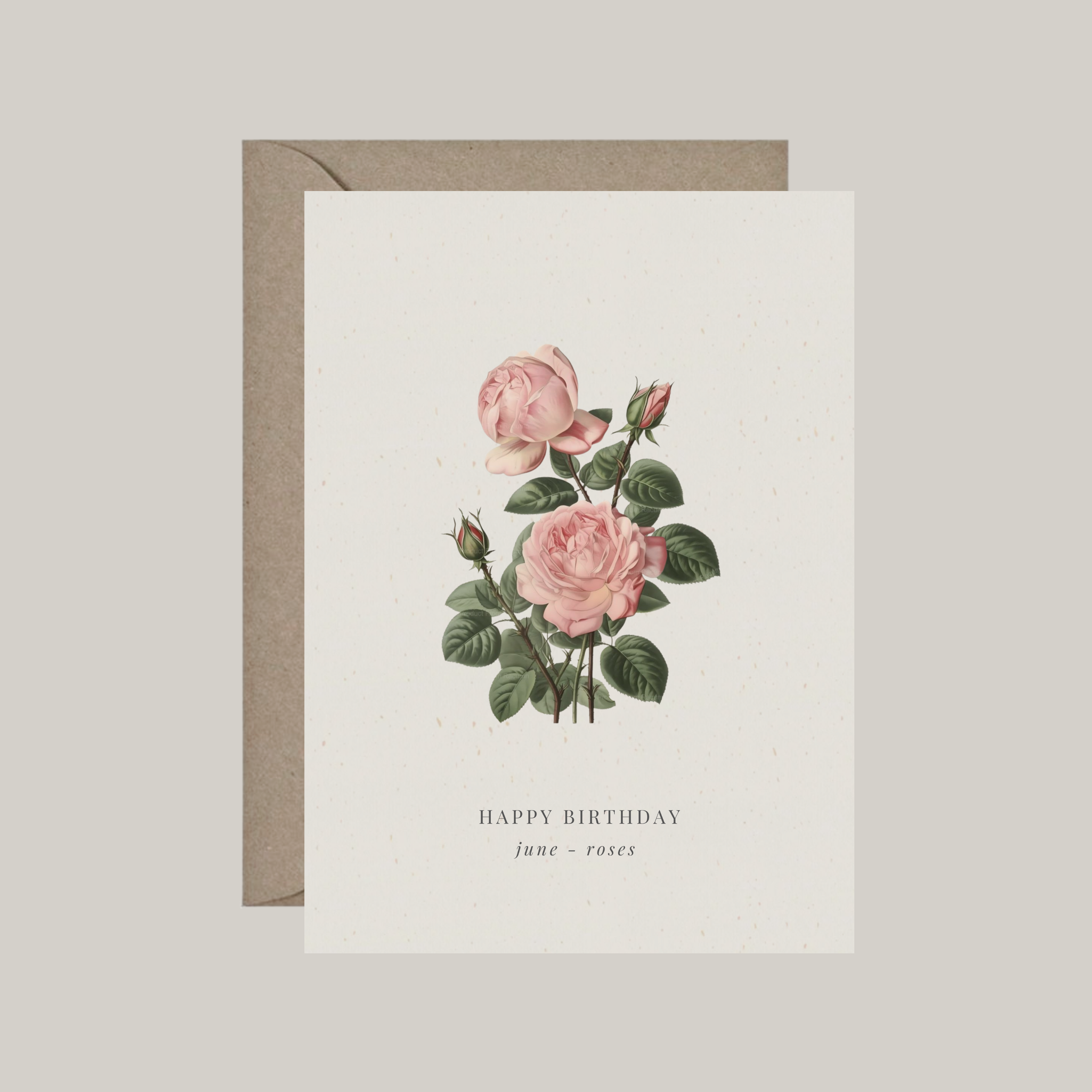 De Papierboetiek - Wholesale Birthday Card - Birth flowers | 12 birthday cards with envelope8